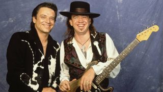 Jimmie and Stevie Ray Vaughan&nbsp;