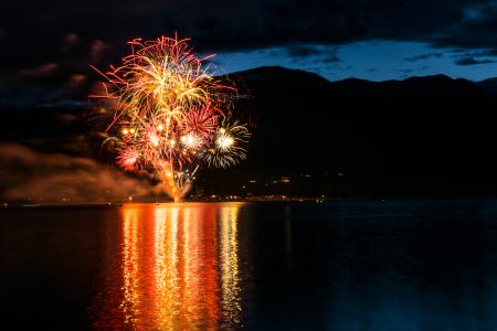 David Kobuszewski - fireworks - Vallecito Lake - Bayfield - flickr