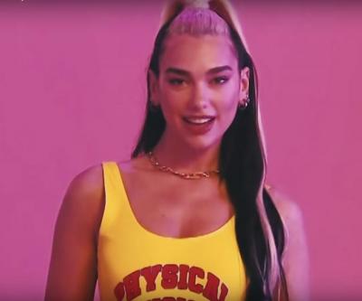 Dua Lipa plays fitness instructor in 'Physical' workout video