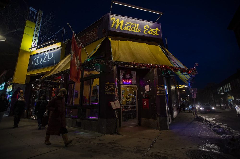 The Middle East Restaurant. (Jesse Costa/WBUR)