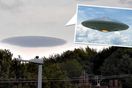 UFO sighting white disk Yorkshire cloaked alien UFO