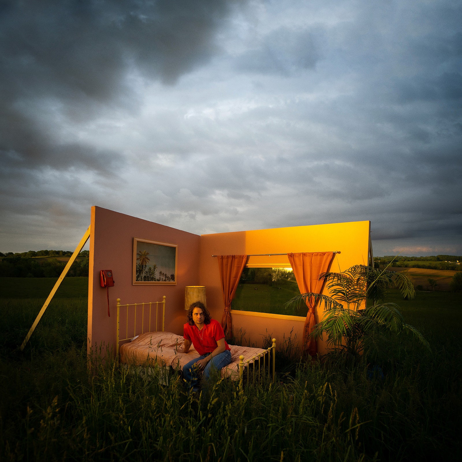 Image may contain Human Person Nature Outdoors Building Shelter Countryside Rural Tent and Camping