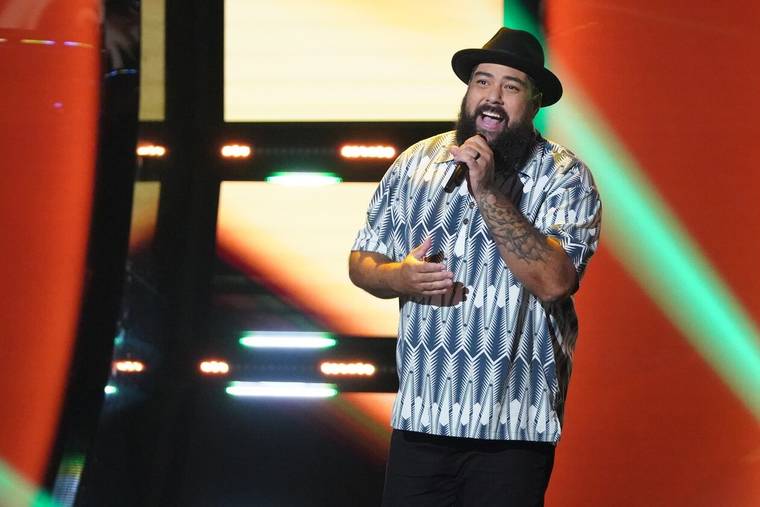 COURTESY NBC Hawaii singer Joseph Soul performs on NBC’s “The Voice” tonight.